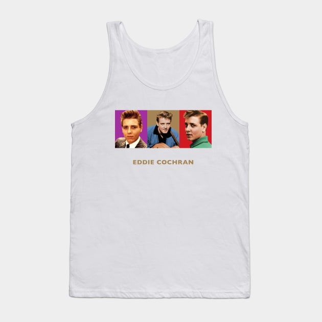 Eddie Cochran Tank Top by PLAYDIGITAL2020